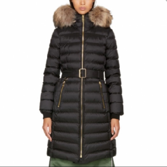 Burberry Jackets & Blazers - Burberry London down puffer puffy coat with removable fur trim hood